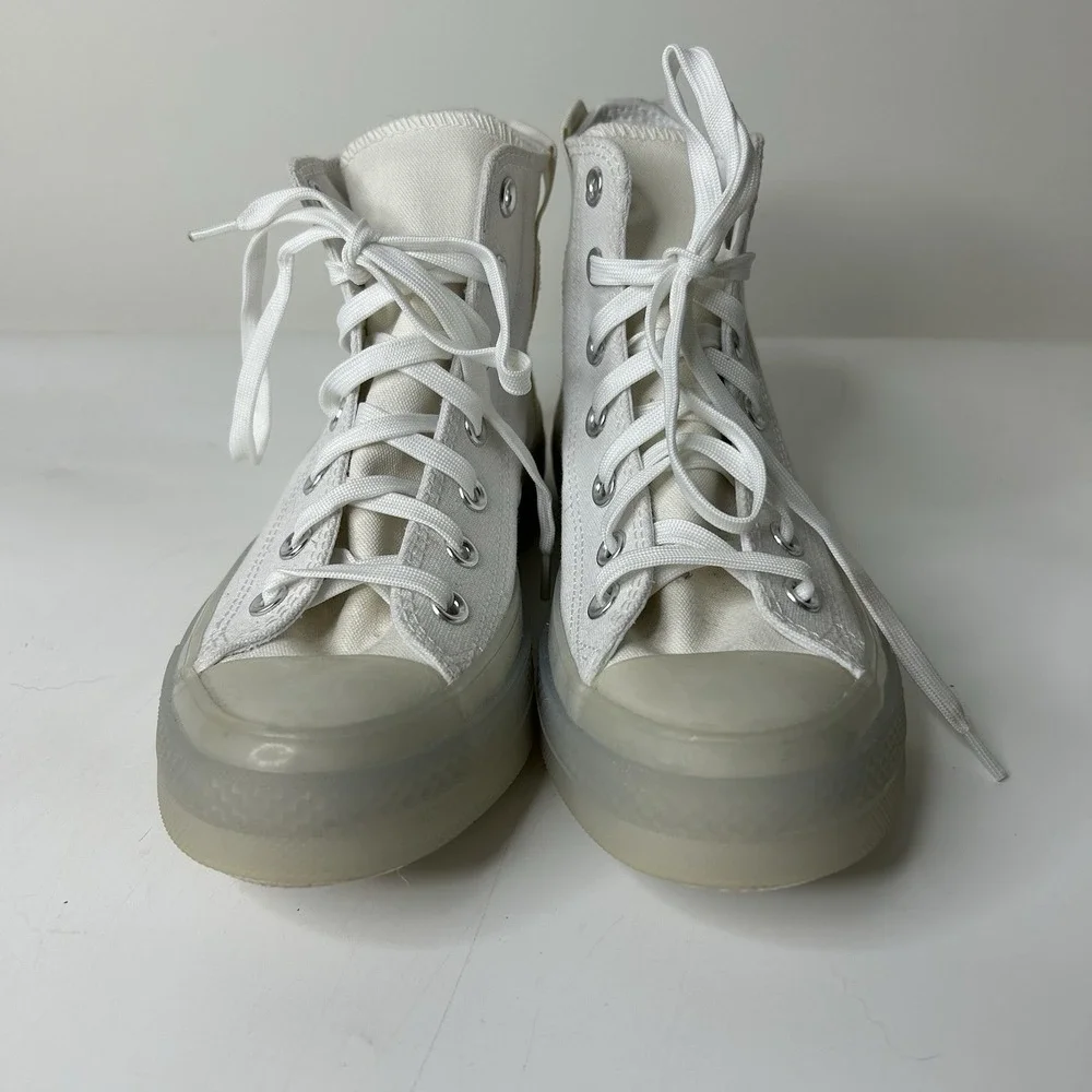 Converse Chuck Taylor All Star CX Stretch Womens 7.5 White High Top Sneakers